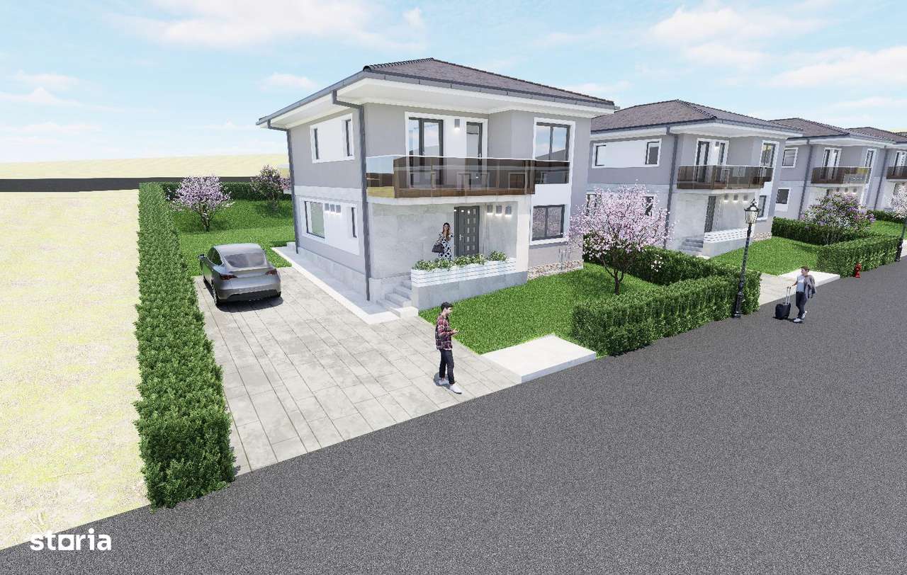 Casa individuala P+E, suprafata 118 mp teren 500 mp Chinteni-4