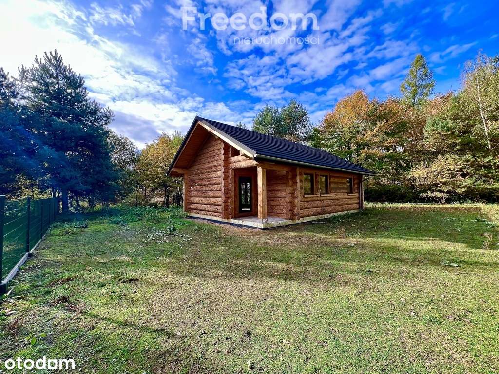 Wyjątkowy drewniany dom w leśnej okolicy - Pełny obrazek: 4/10