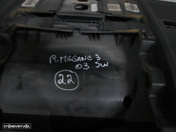 Tablier TAB22 RENAULT MEGANE 2 SW 2003 PRETO - 1