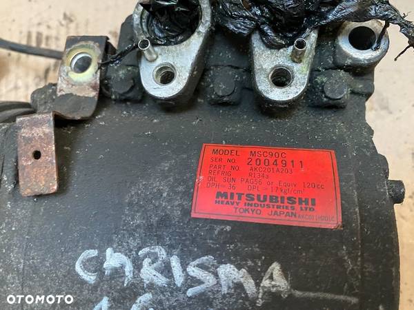 Kompresor klimatyzacji sprężarka Mitsubishi Carisma 1.6 96r. - 2