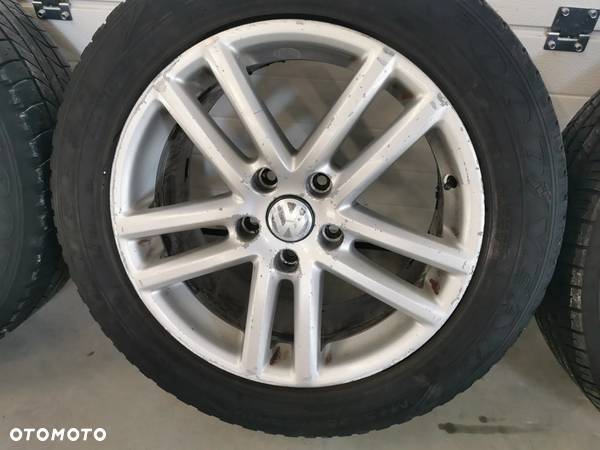 VW TOUAREG FELGI KOLA 5X130 19 ET60 255/55R19 CALY KOMPLET Z OPONAMI - 4