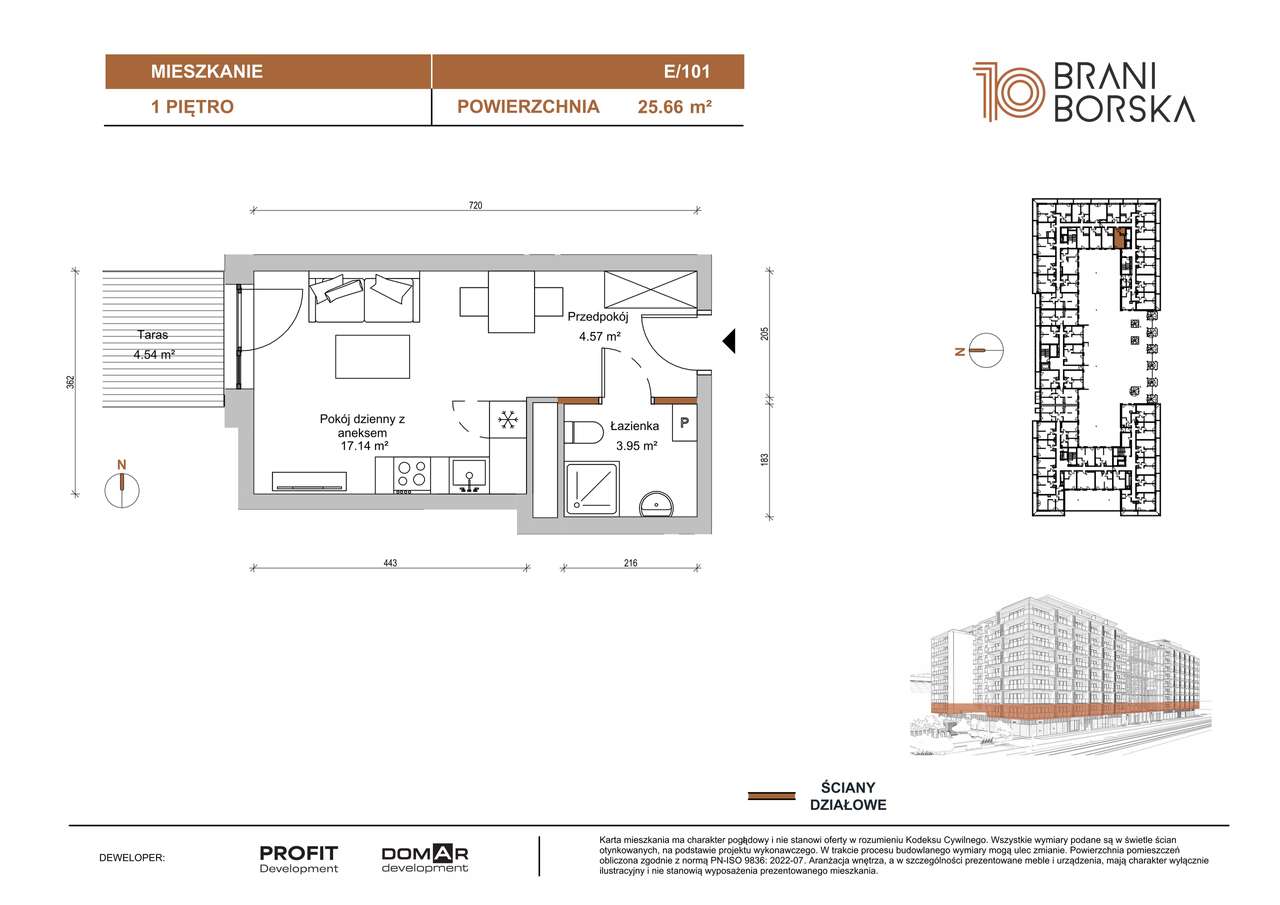 Apartament typu studio - ogród, taras widokowy z panoramą miasta!-1