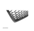 GRELHA FRONTAL PARA AUDI A4 B7 LOOK RS PRETO BRILHANTE - 3