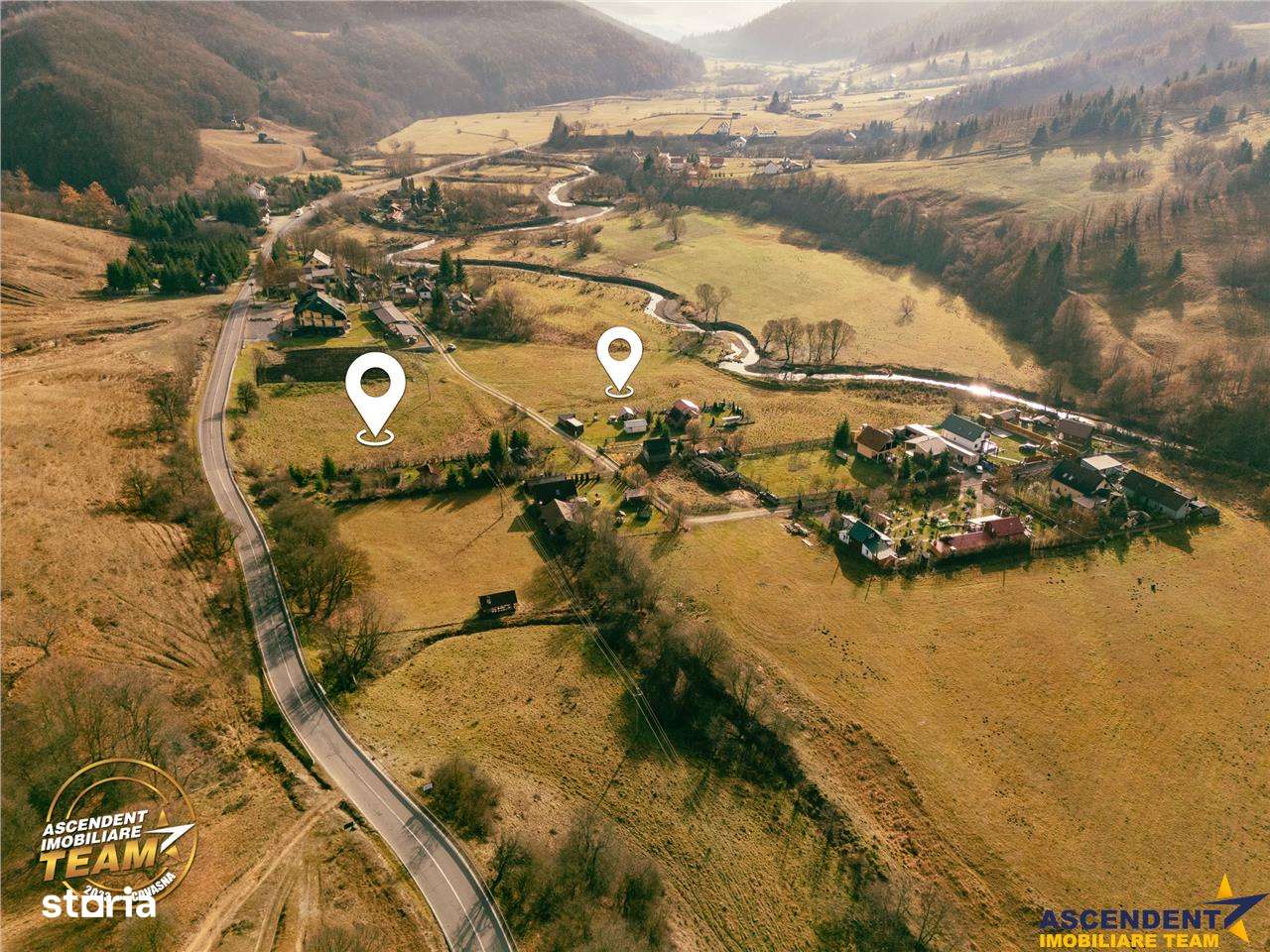 FILM! Teren cu potential, 6.700 mp, langa drumul principal, Catrusa, C - Imagine principală: 4/9