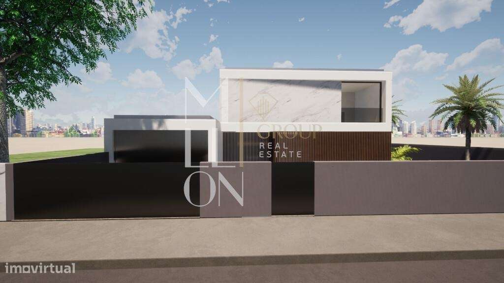 Moradia T4 de Luxo – 4 Frentes, com Piscina – Serzedo, Vila Nova de Ga - Grande imagem: 3/9