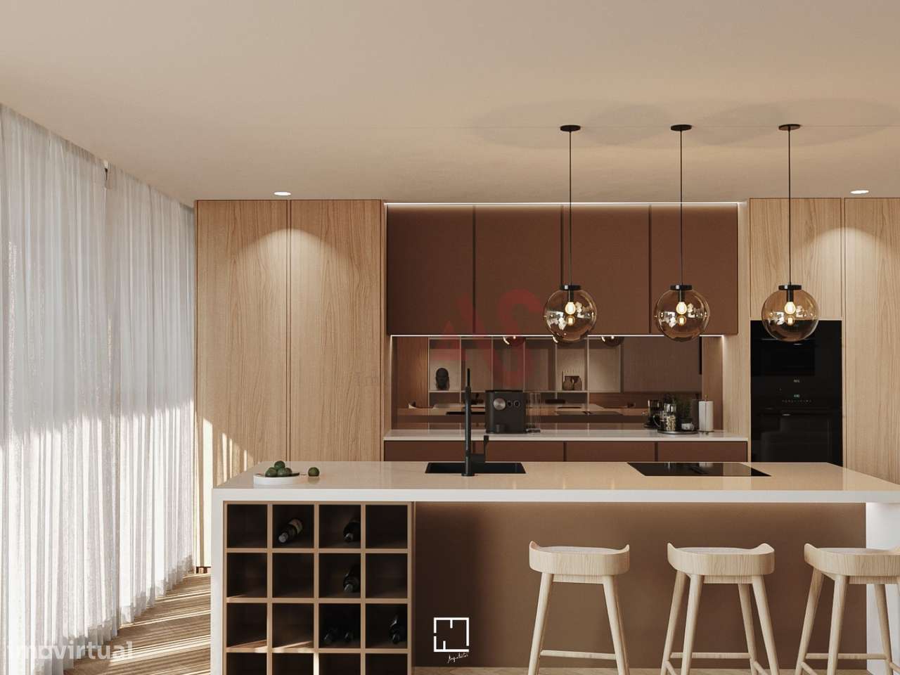 Moradias T3 em Construção – Fareja, Fafe | Piscina Privada - Grande imagem: 5/16