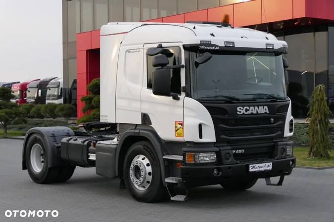 Scania P 450 / RETARDER / HYDRAULIKA / NISKA KABINA / WAGA: 6990 KG / EURO 6 / SPROWADZONA - 2