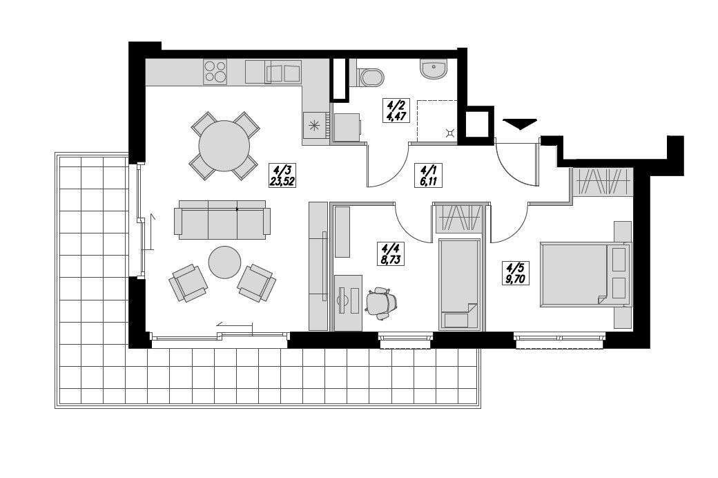 Apartament premium 52 m² | Gdynia - Pełny obrazek: 2/20