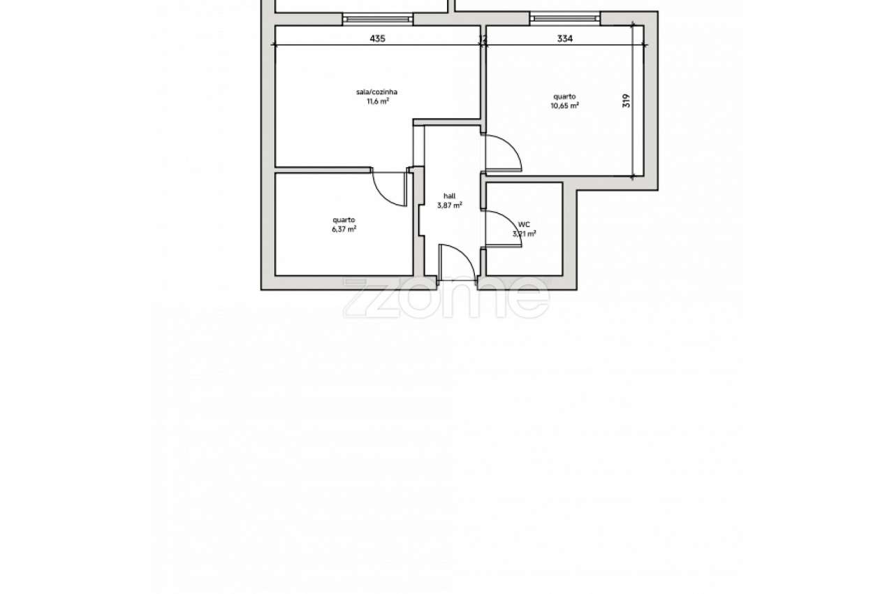 Apartamento T1+1 à venda Monte Abraão-18