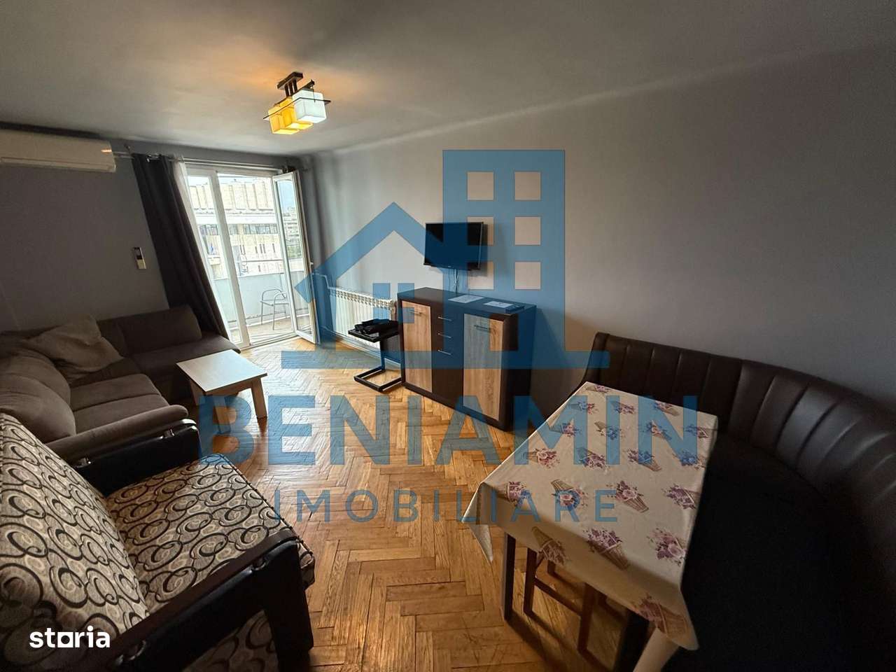 2 camere decomandat - etaj 3- mobilat - utilat - centru - Teatru - Imagine principală: 1/6