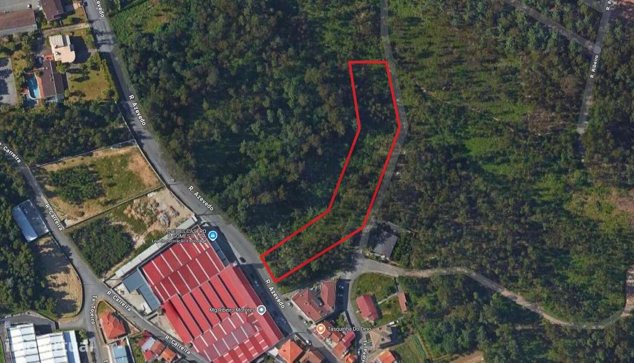 TERRENO PARA CONSTRUÇÃO URBANA  -  CALDAS DE S. JORGE  -  Santa Maria - Grande imagem: 3/7