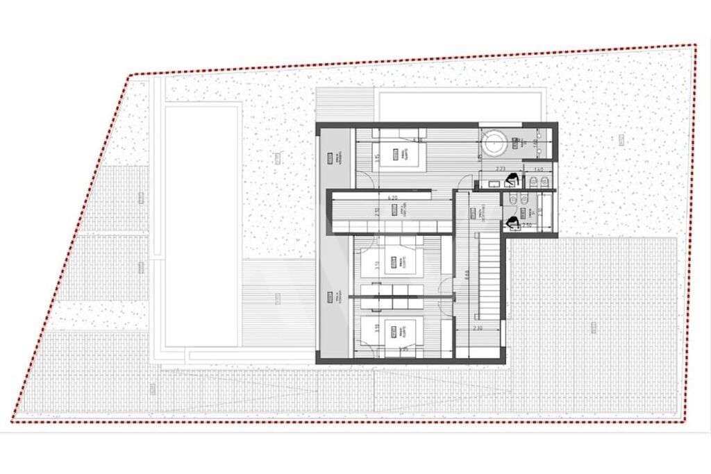 Moradia T3 situada em zona residencial tranquila a 10 minutos do Funch - Grande imagem: 5/5