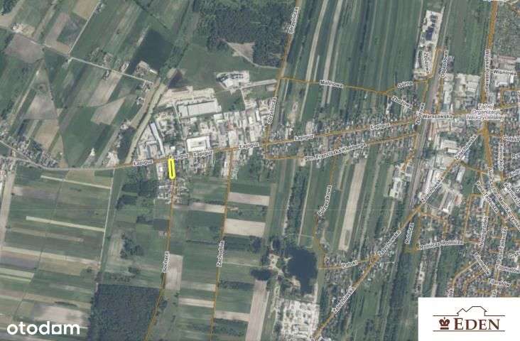 Działka usługowa 21,3 ara w Łukowie przy ul. Łapiguz - Pełny obrazek: 4/5