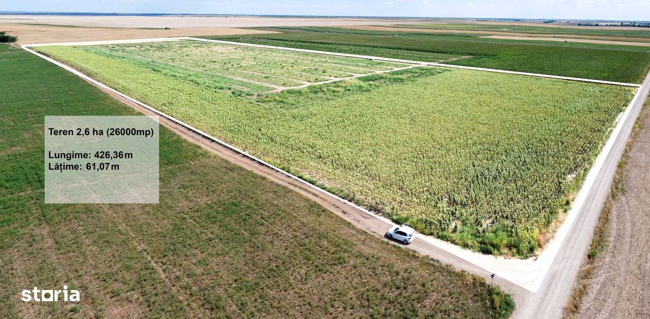 Teren agricol extravilan 2.6 ha - 26.000 mp - Valcelele, Buzau-5