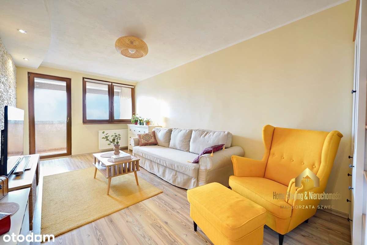 REZERWACJA 2-pokojowe mieszkanie z balkonem przy ul. Wyspiańskiego-1