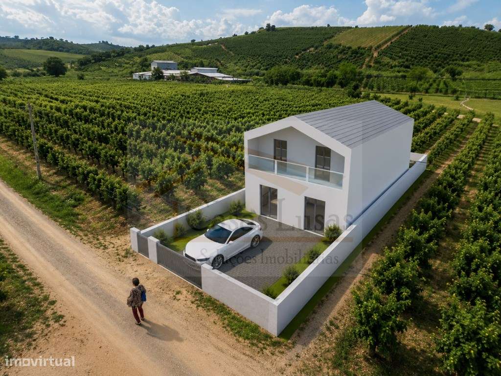 Terreno Urbano com Projeto aprovado para moradia T3 - Pronto a Cons...-8