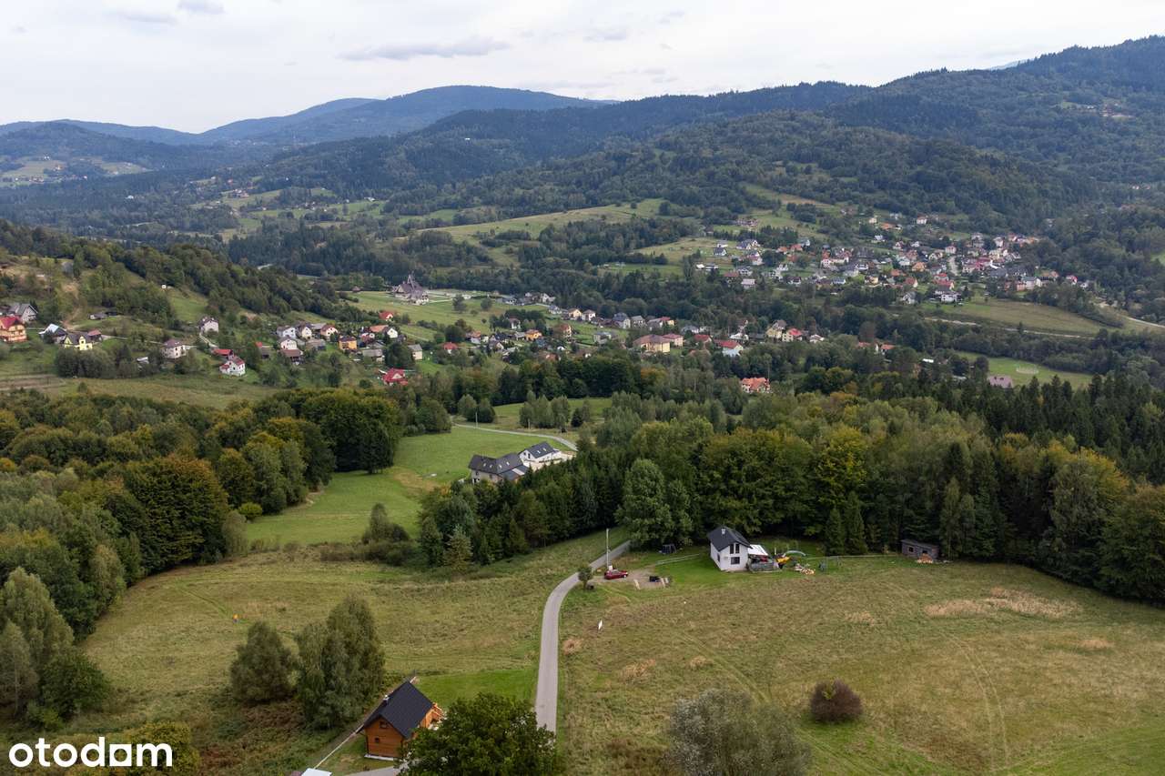 Duża działka w górach z asfaltowym dojazdem i mediami-4