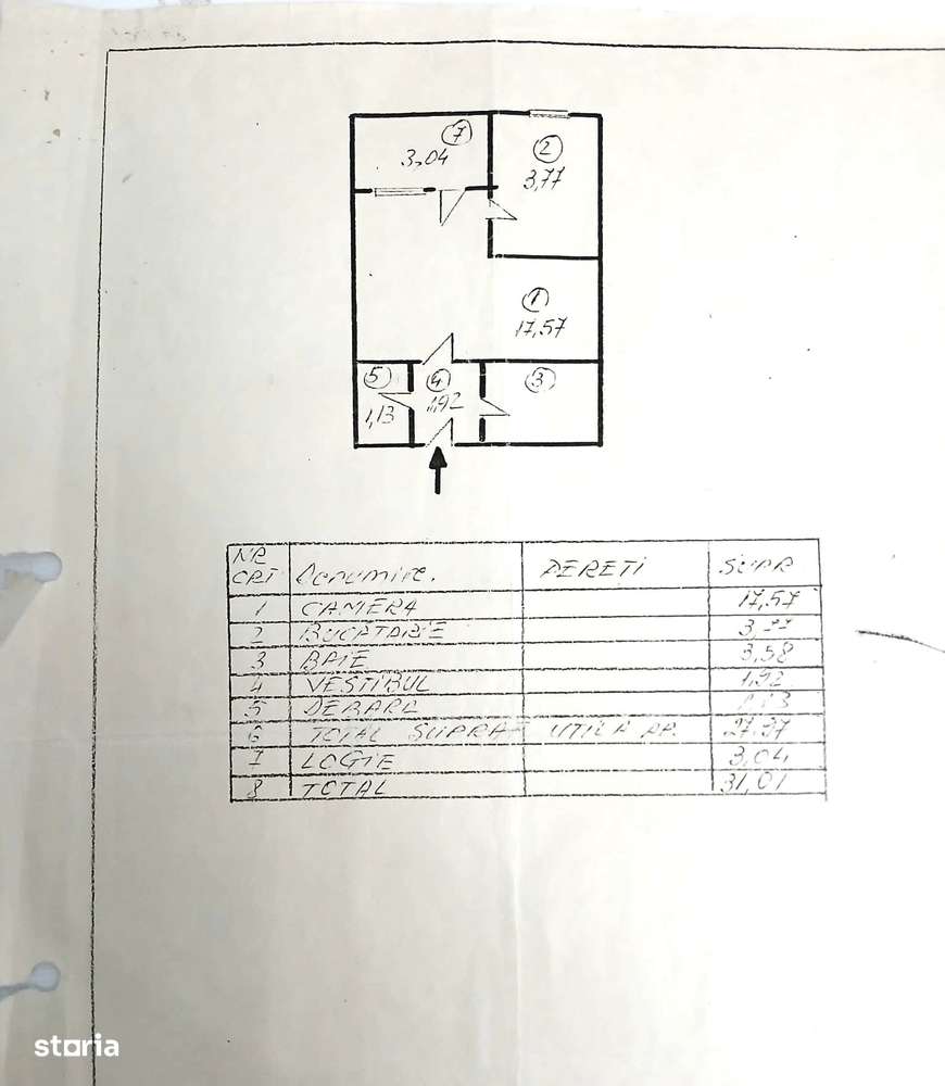 Garsoniera renovata , spatioasa , Strada Soldat Ghita Serban-8