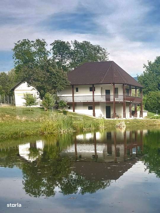 Casa cu 5 camere,  116 mp+teren 83 ari +lac de pesti, zona Budacul de - Imagine principală: 2/14