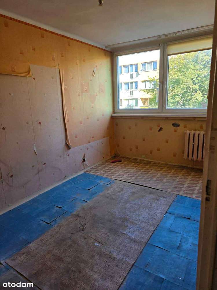 Sprzedam 2 pokokojowe mieszkanie do remontu ul. Bieszczadzka - Pełny obrazek: 1/8