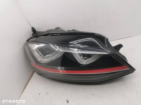 Lampa przód Volkswagen VW Golf VII 7 GTI Bi Xenon LED  przednia prawa - 2