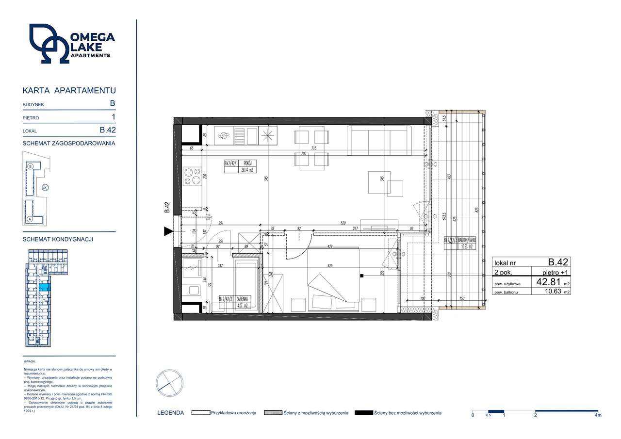 B.42 Omega Lake Apartments – luksusowe apartamenty nad jeziorem Ukiel - Pełny obrazek: 4/18