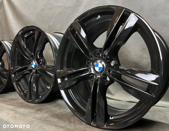 ORYGINALNE ALUFELGI BMW 19 X5 F15 X6 F16 467 M 4x 9J XDRIVE NA ZIMĘ CZARNE - 2