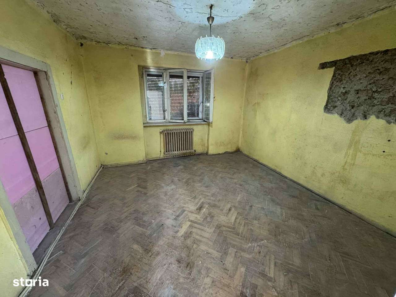 Casa 2 camere + teren 510 mp , front 31m , str Dariu Pop-1