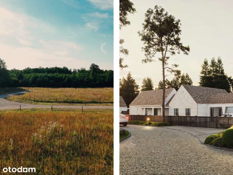 Działka pod Warszawą z PnB, uzbrojona, w otulinie lasu, obok Serocka-3