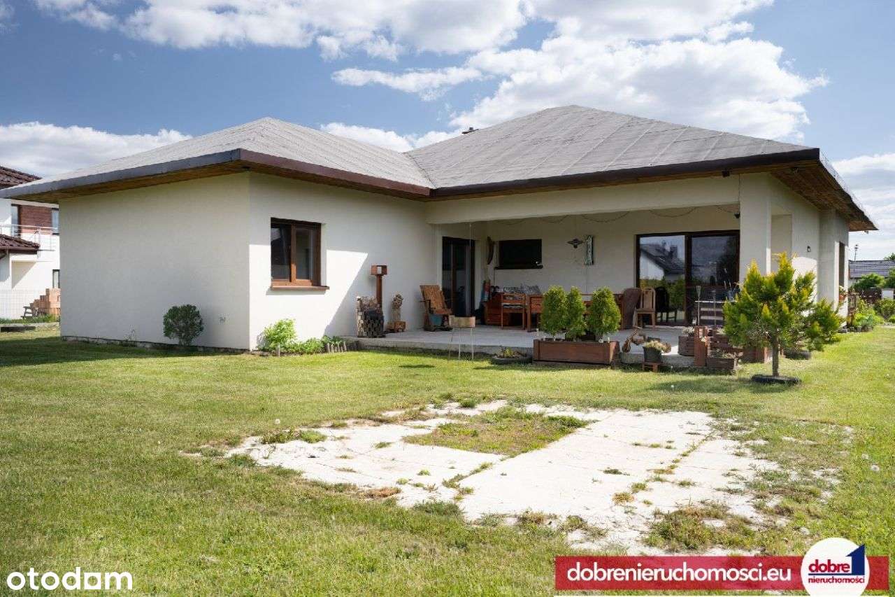 Nowoczesny parterowy dom w Tryszczynie. - Pełny obrazek: 4/18