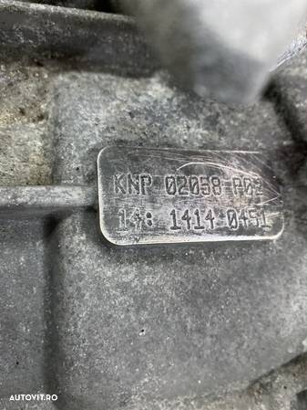 Cutie de viteze manuala KNP VW Passat B6 Variant 2.0TDI  BMP ,4 Motion , Manual - 2