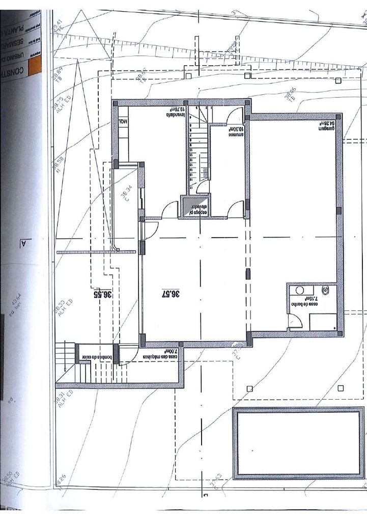 Terreno com Projeto Aprovado moradia t3 c/ Piscina em Portimão, Sesmar