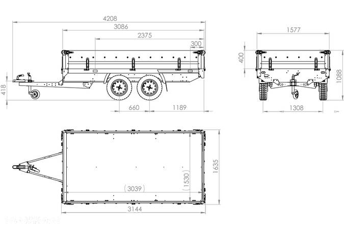 Unitrailer Solid 300/2 - 7