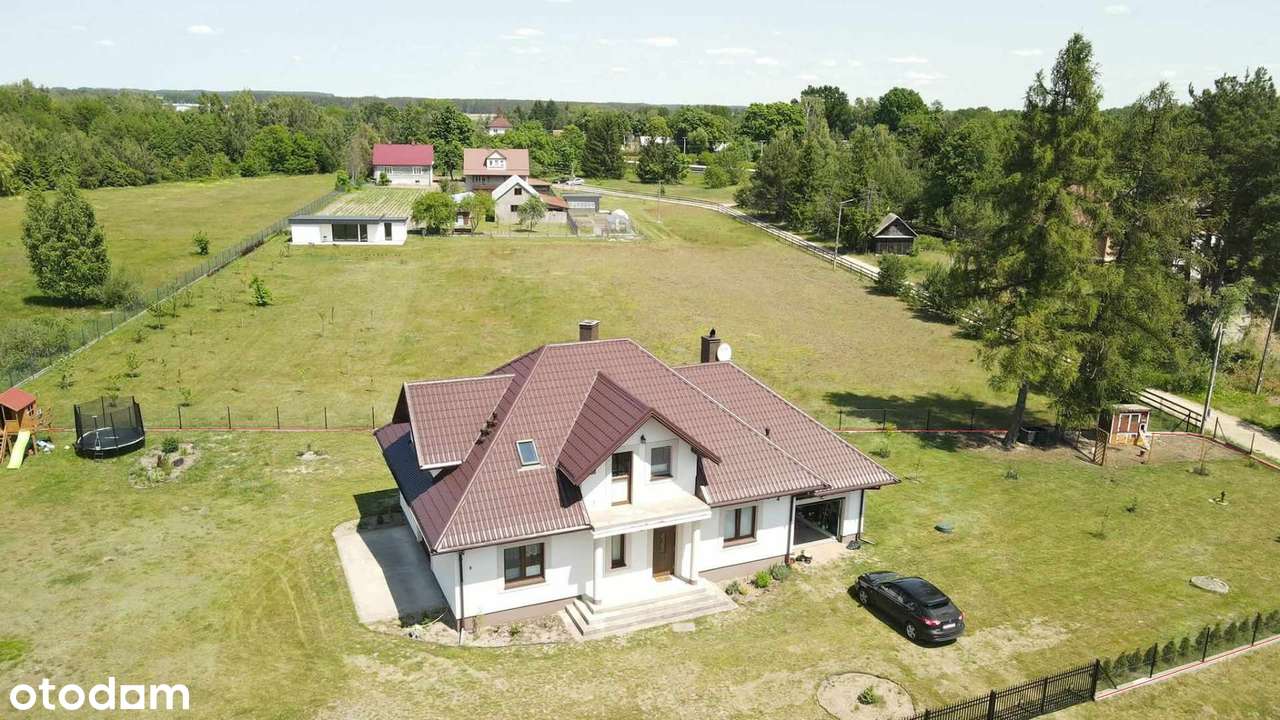 Wygodny dom na dużej działce * 5 sypialni * Malownicza dolina Narwi-13