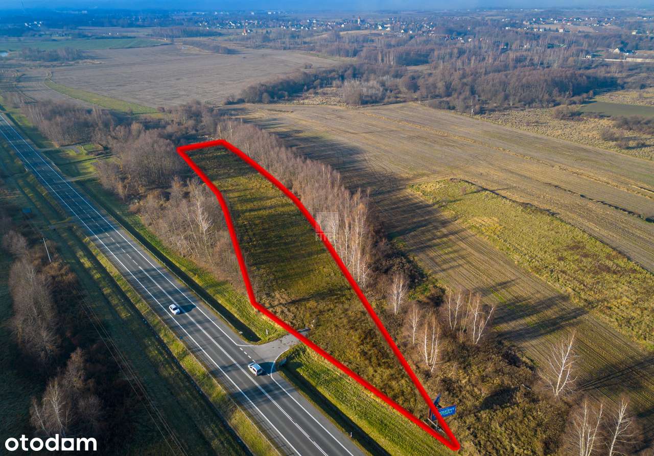 Działka usługowa / produkcyjna DK94 Łazy potencjał-4