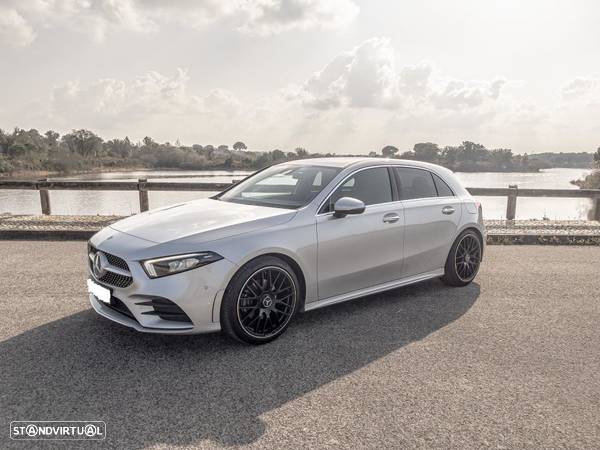 Jantes Look Mercedes Amg 19 x 8.5 et42 5x112 Preto + Polido - 8