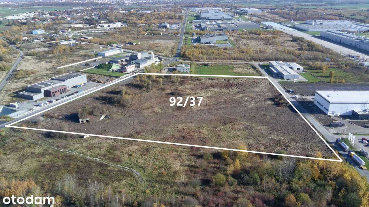 Na Sprzedaż Uzbrojony Grunt  5 Ha pod Aktywność Gospodarczą Blisko A4-17