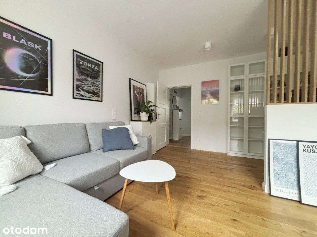 Po remoncie, 2 oddzielne pokoje, ogród- Umeblowane-3