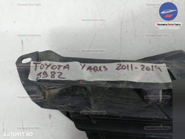 Grila centrala Toyota Yaris an 2011-2014 originala - 5