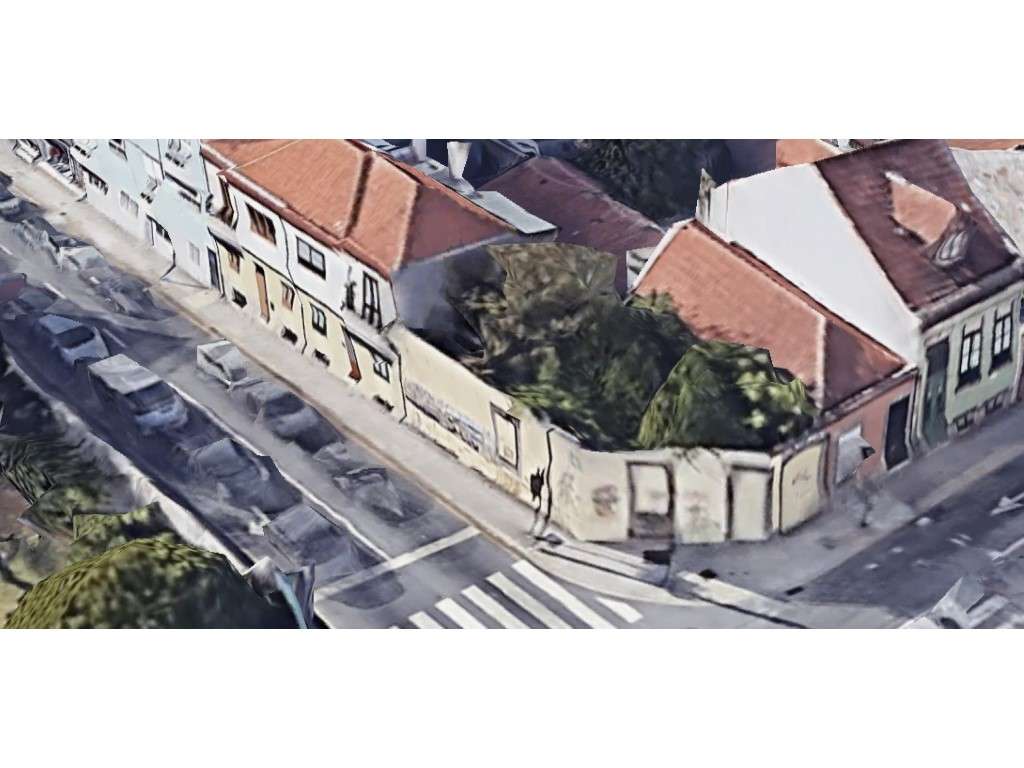 Terreno com projeto para duas moradias geminadas + loja - Grande imagem: 5/6