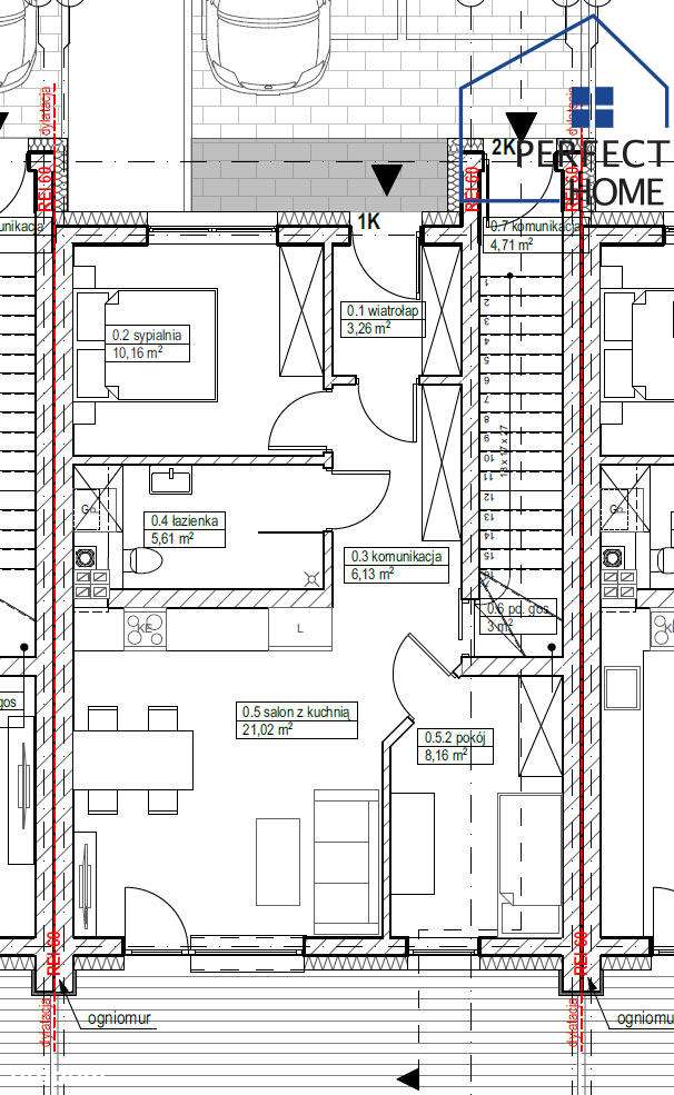 Bezczynszowe Mieszkania z ogrodem + parking x2 ! - Pełny obrazek: 5/7