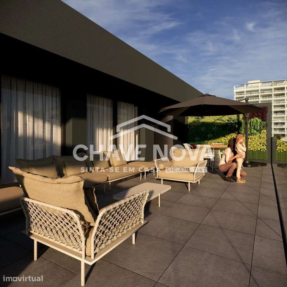 T1 Novo c/ Terraço em São Félix da Marinha - Grande imagem: 5/24