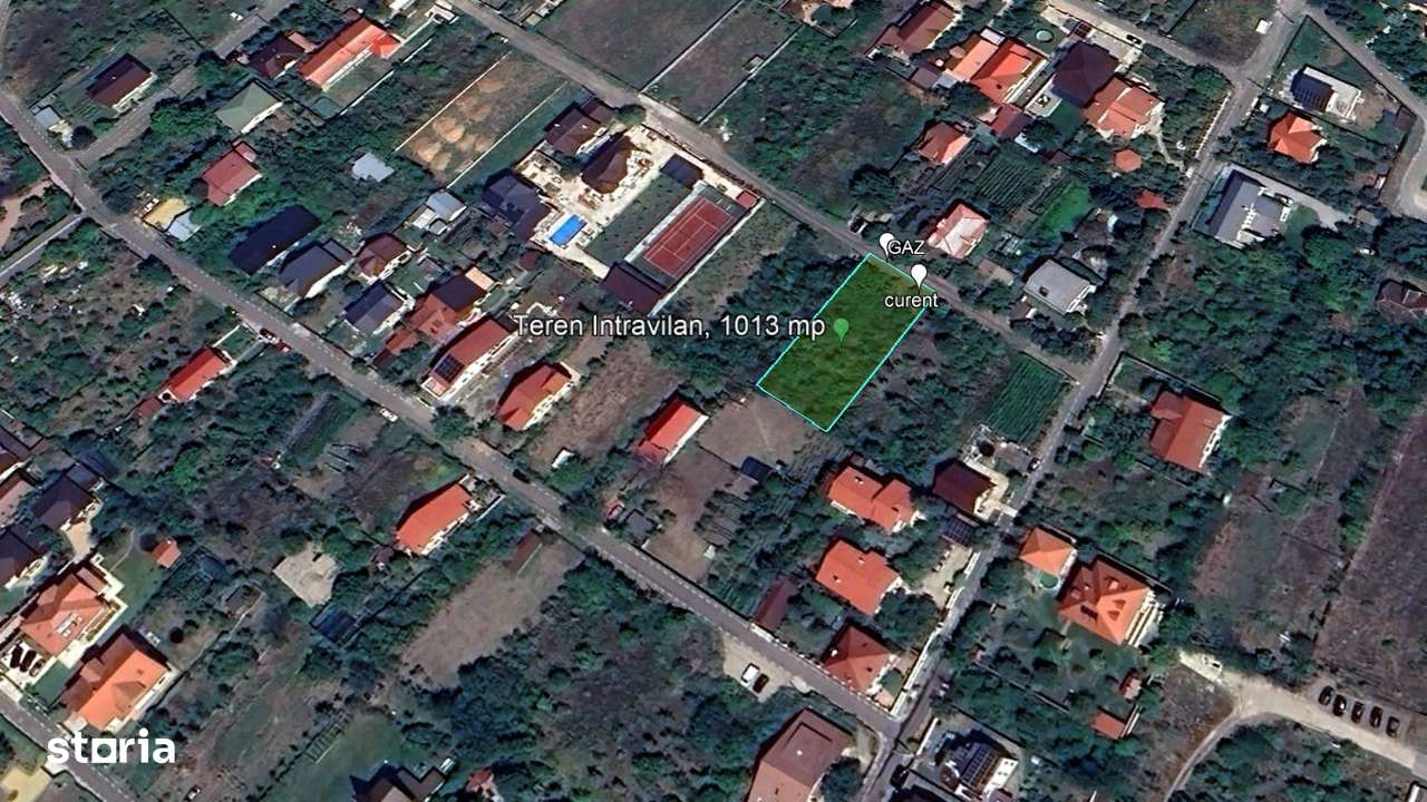 Teren intravilan, 1013 mp, in Pasarea, Branesti-1