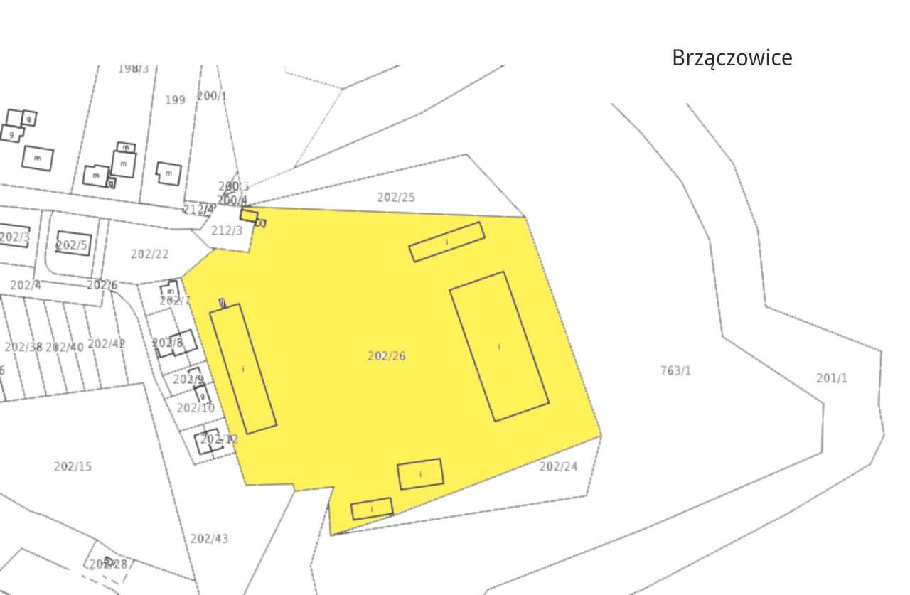 Teren inwestycyjny 2,21 ha – Brzączowice nad Jeziorem Dobczyckim - Pełny obrazek: 3/3