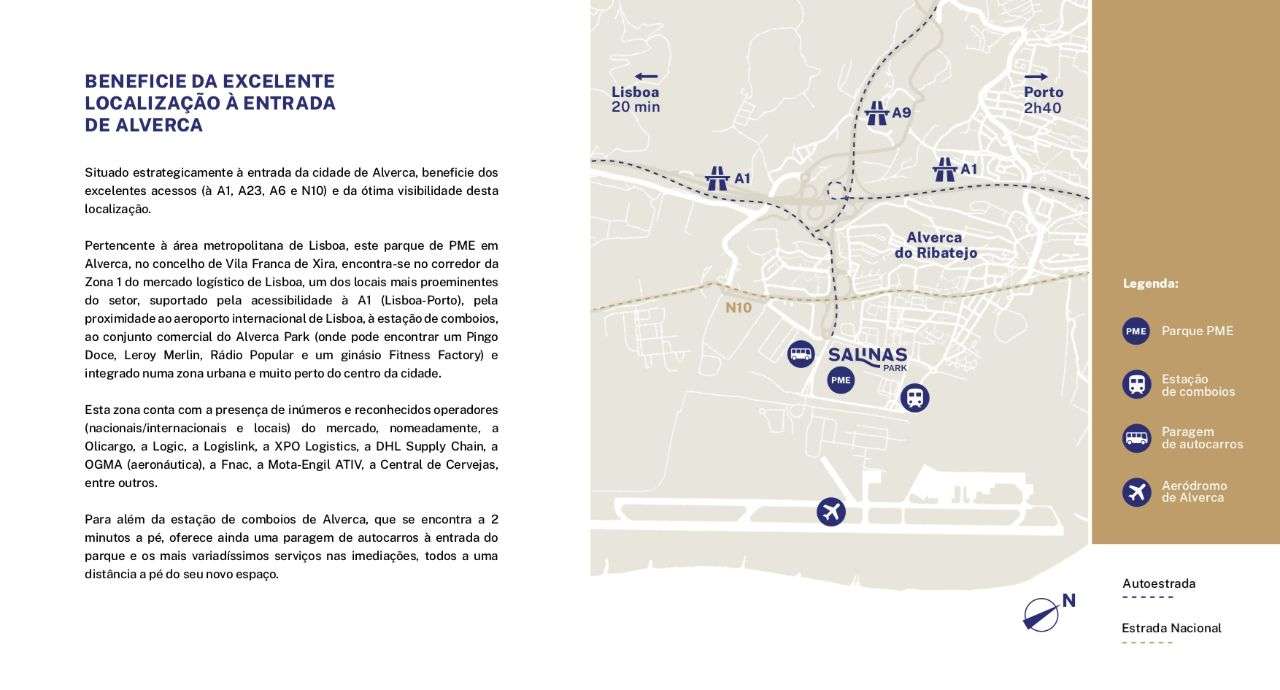 Alverca SALINAS PARK (MERCADONA) ARMAZs 300m2, 2 pisos, Fachadas Envid-14