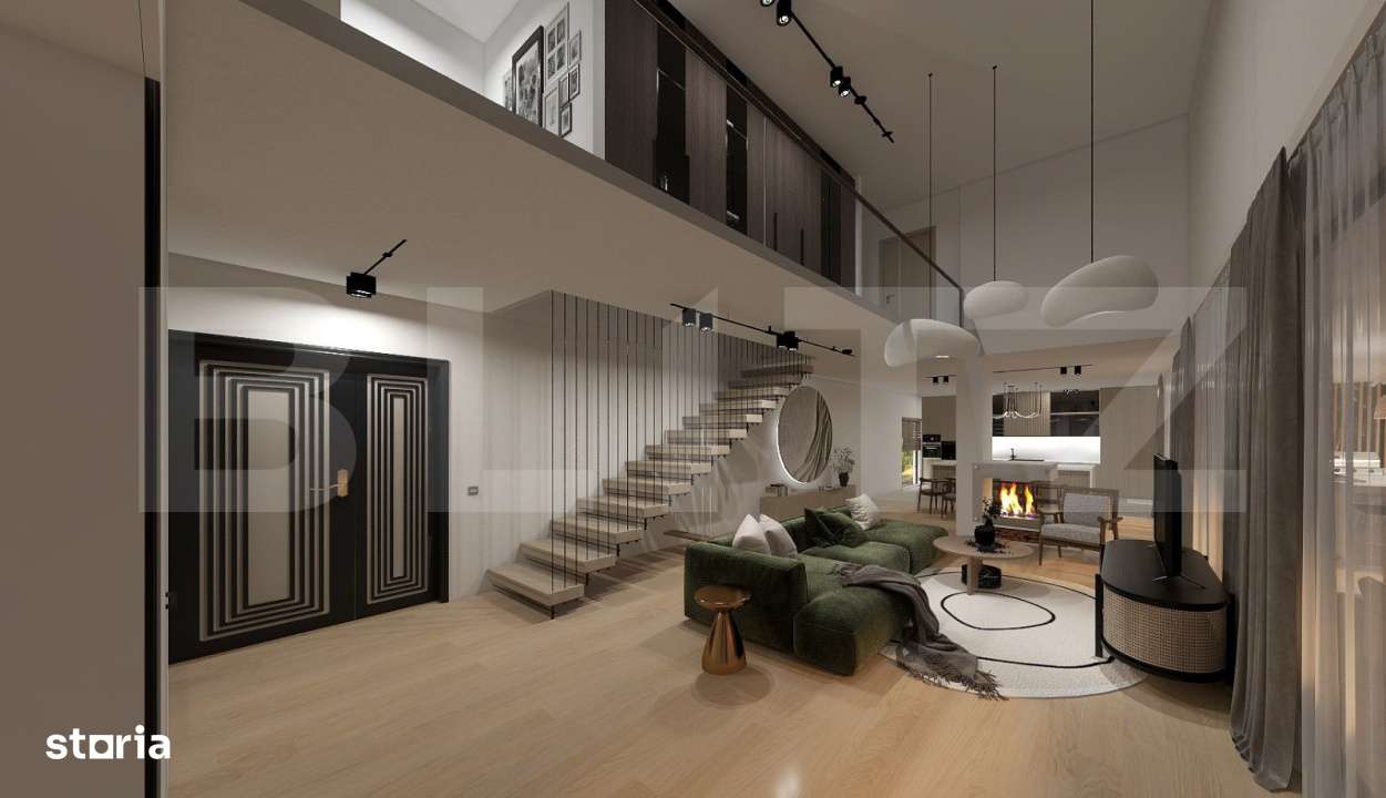 Casa la rosu cu panorama superba, 306 mp utili, Oarda - Alba Iulia - Imagine principală: 4/10