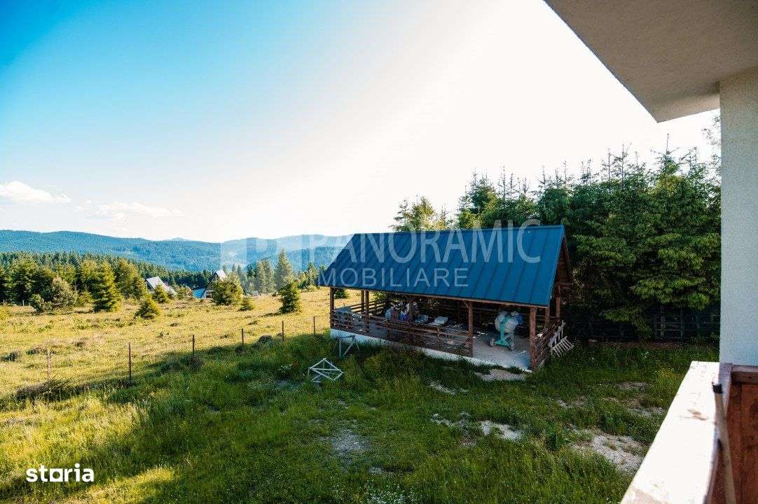 Cabana Pensiune Duplex finisat cu vedere panoramica spre Lacul Belis - Imagine principală: 5/19