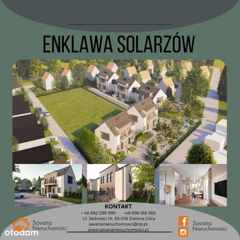 Dom w zabudowie bliźniaczej - Enkalwa Solarzów