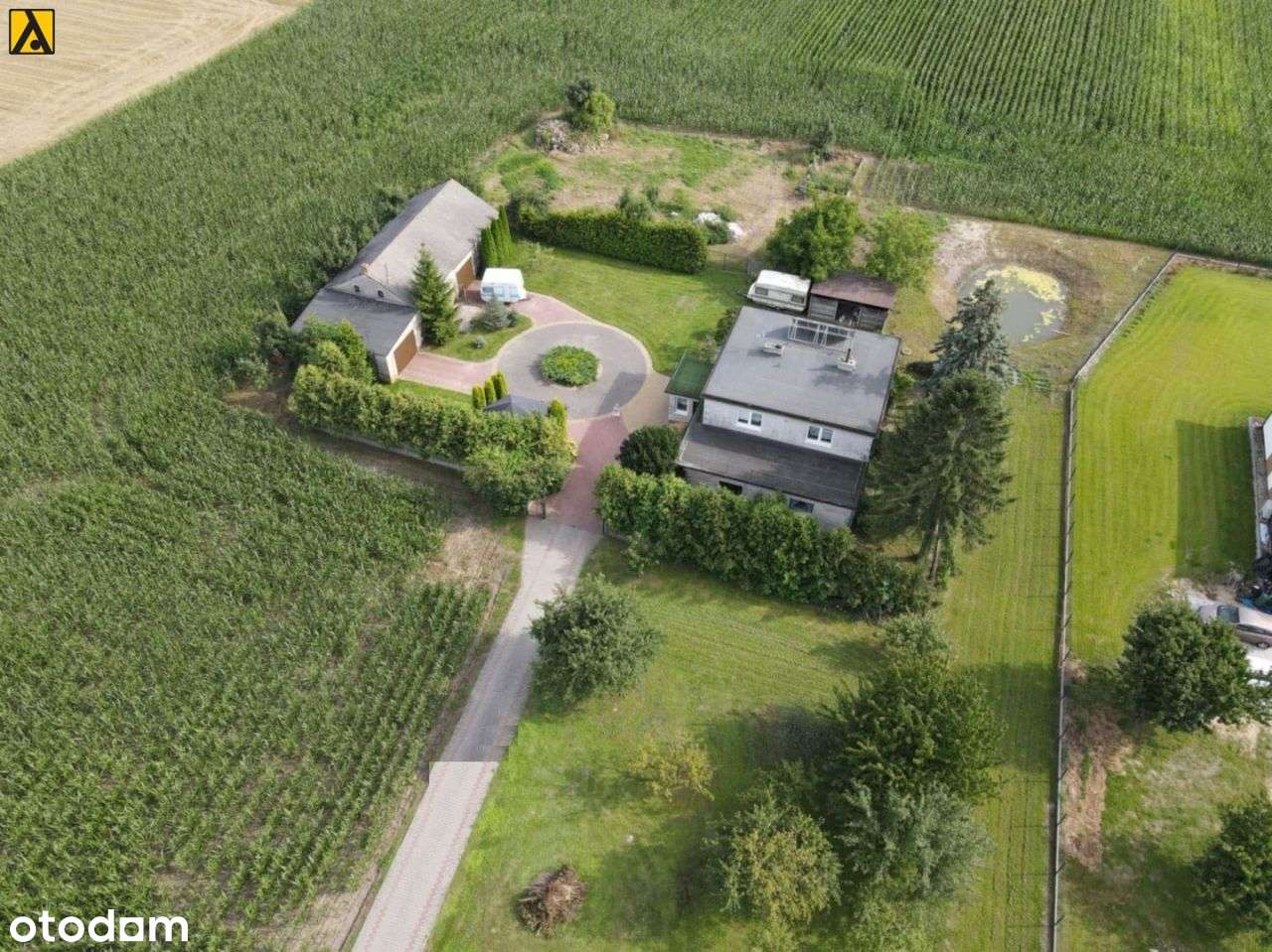 Dom ok 220m2, 7 pokoi siedlisko 4320m2, Ostaszewo-11