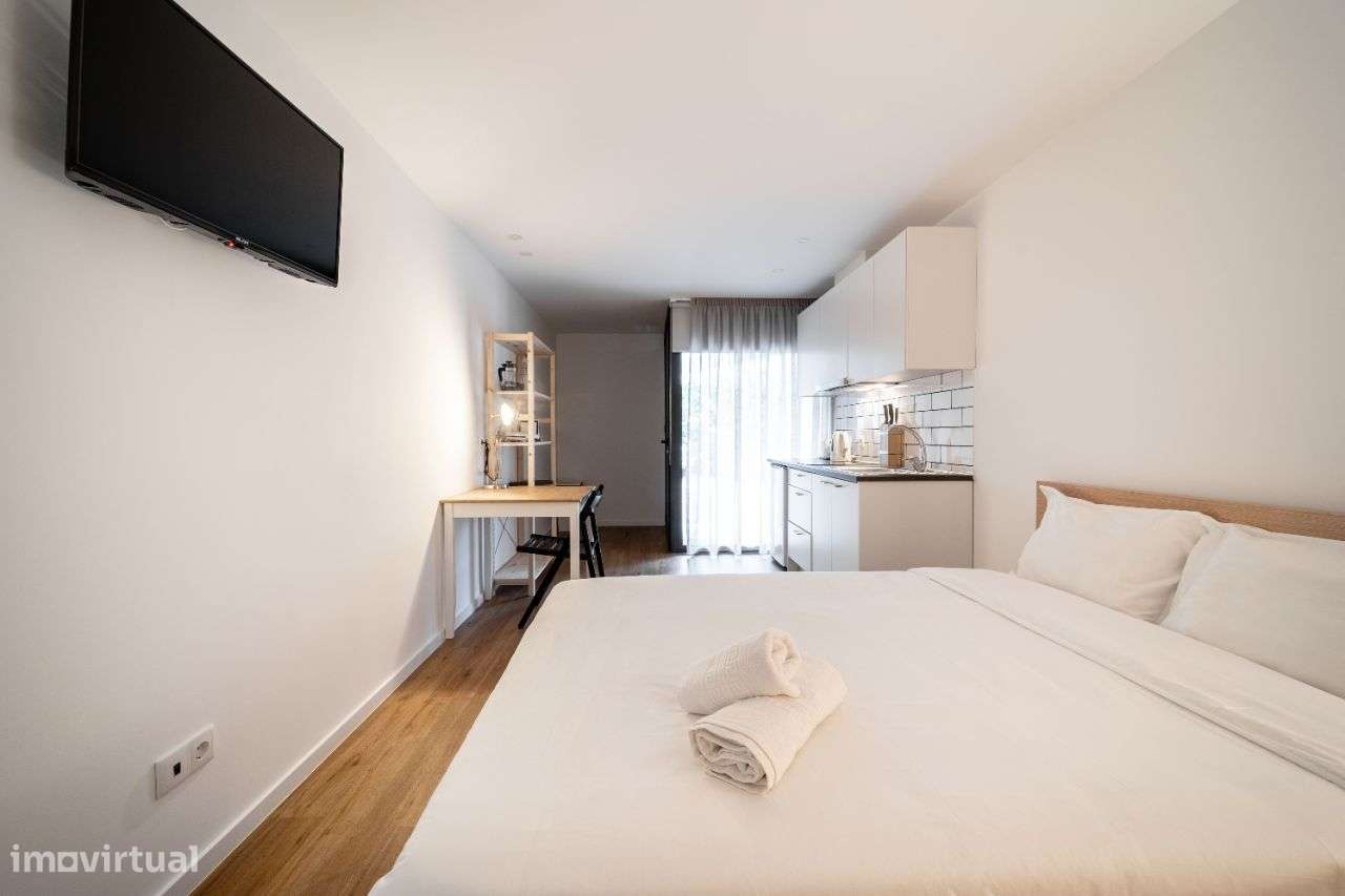 Apartamento T0 em Gualtar, com contas incluídas - entrada imediata - Grande imagem: 3/15